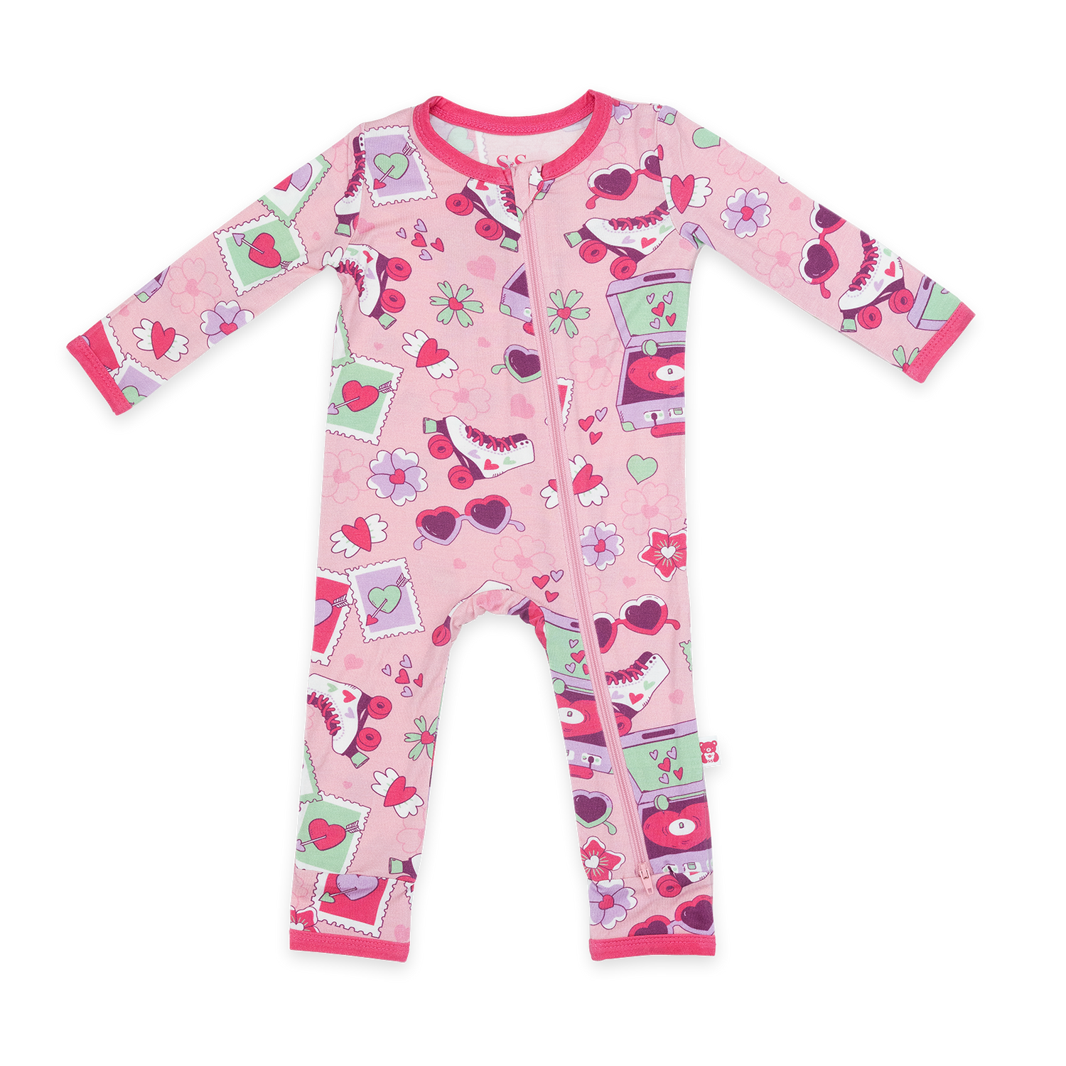 Zippered Romper (Love Records)