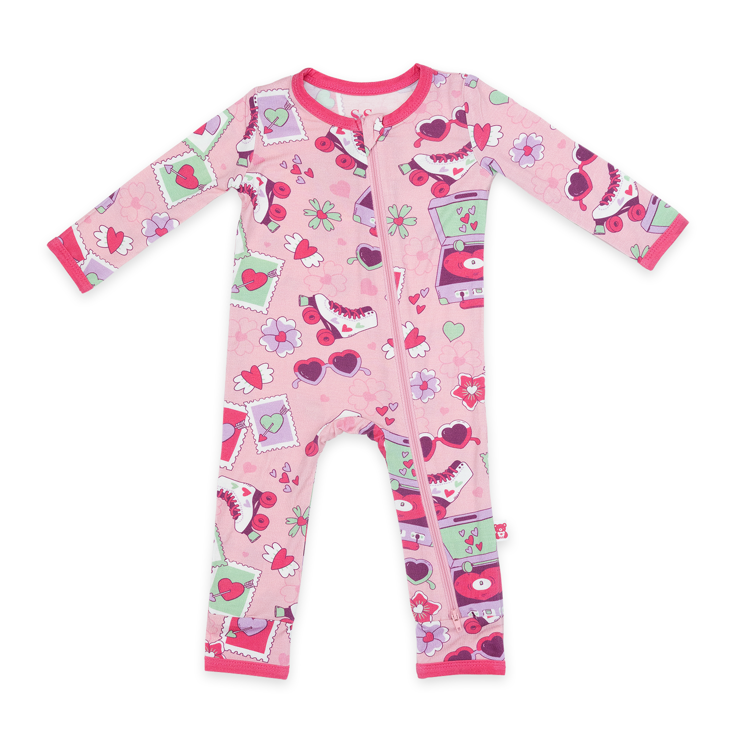 Zippered Romper (Love Records)