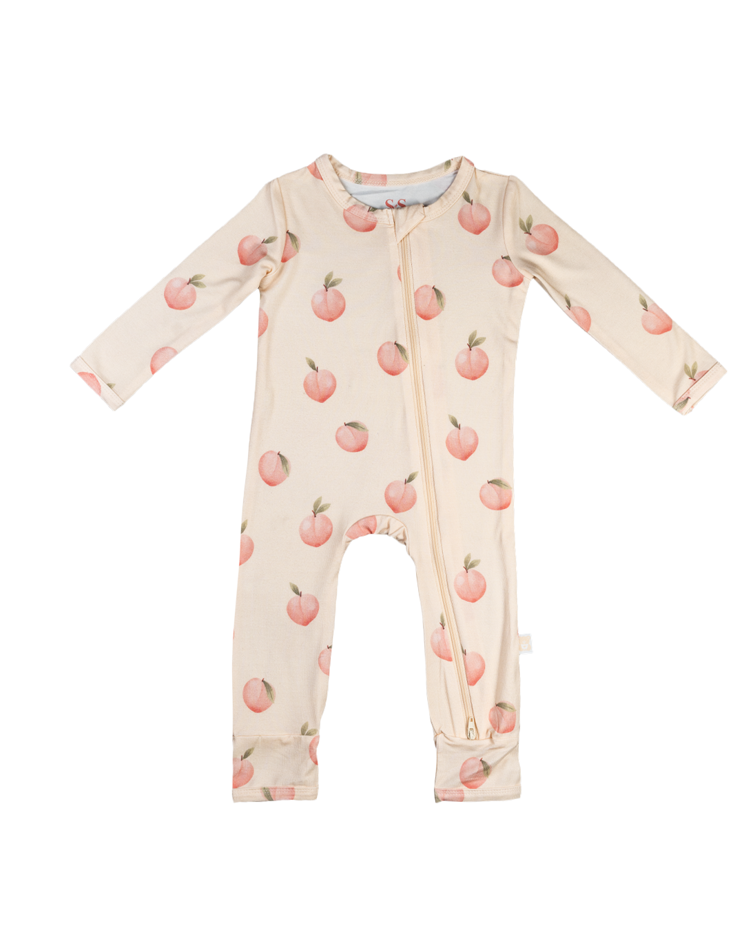 Zippered Romper (Peachy)
