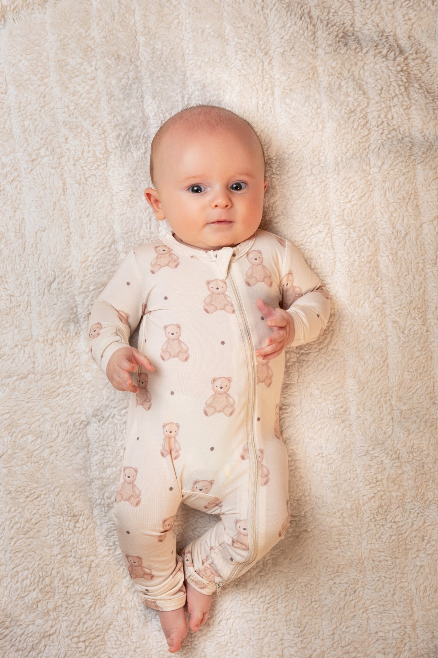 Zippered Romper (Teddy)