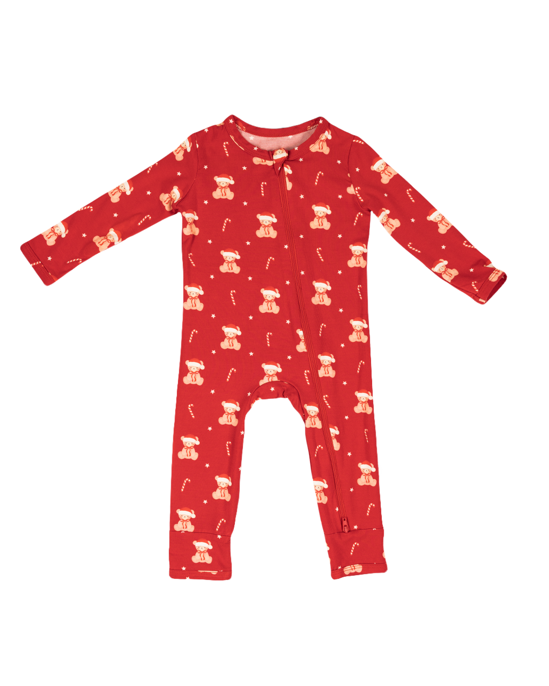 Zippered Romper (Beary Merry)