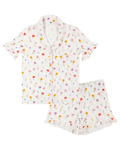 Womens Ribbed PJ&