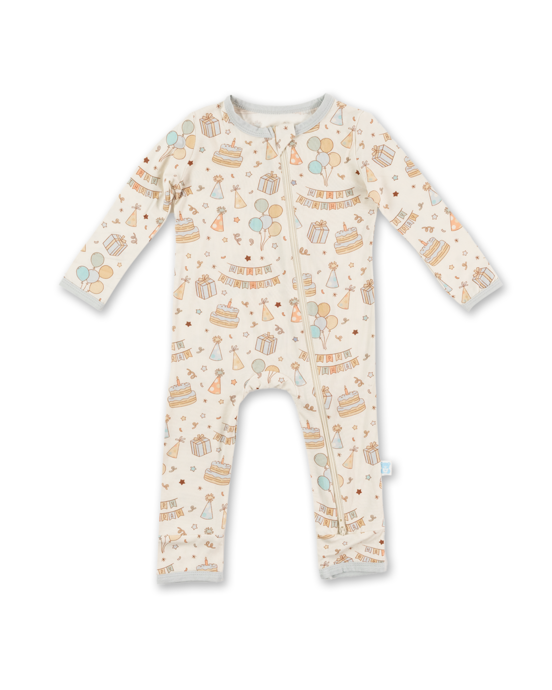 Zippered Romper (Birthday Boy)