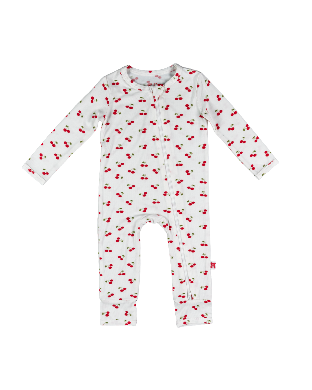 Zippered Romper (Cherry Delight)