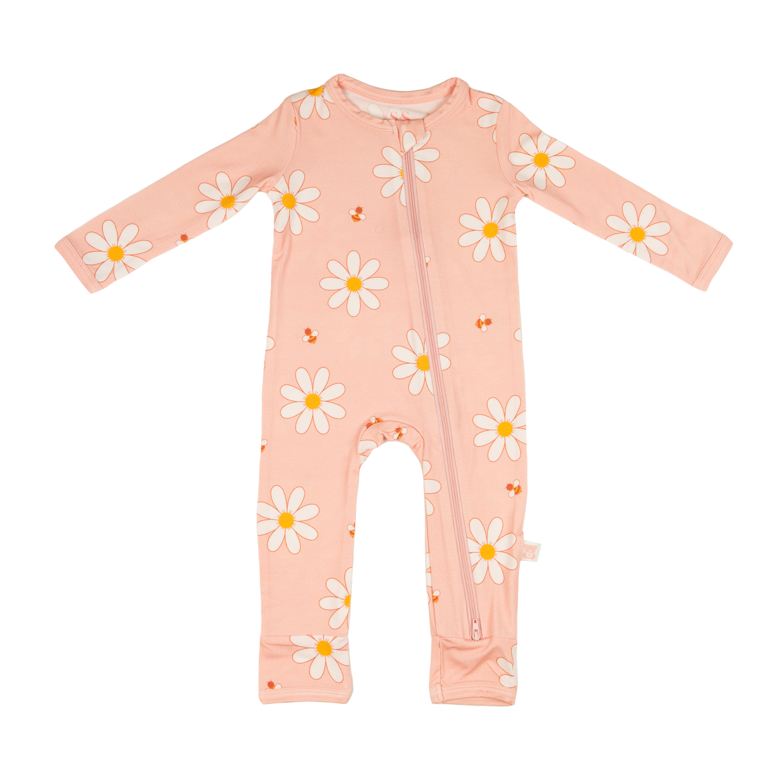 Zippered Romper (Daisy)