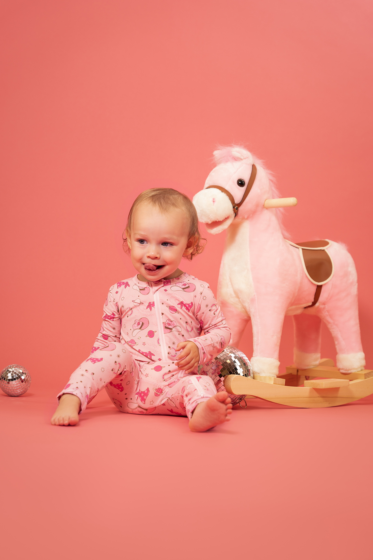 Zippered Romper (Space Cowgirl)