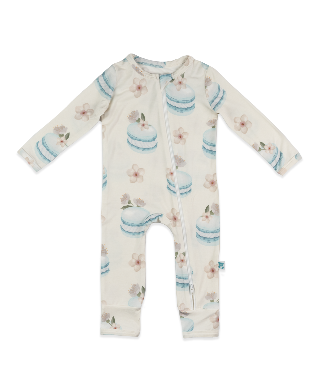 Zippered Romper (Macaron)