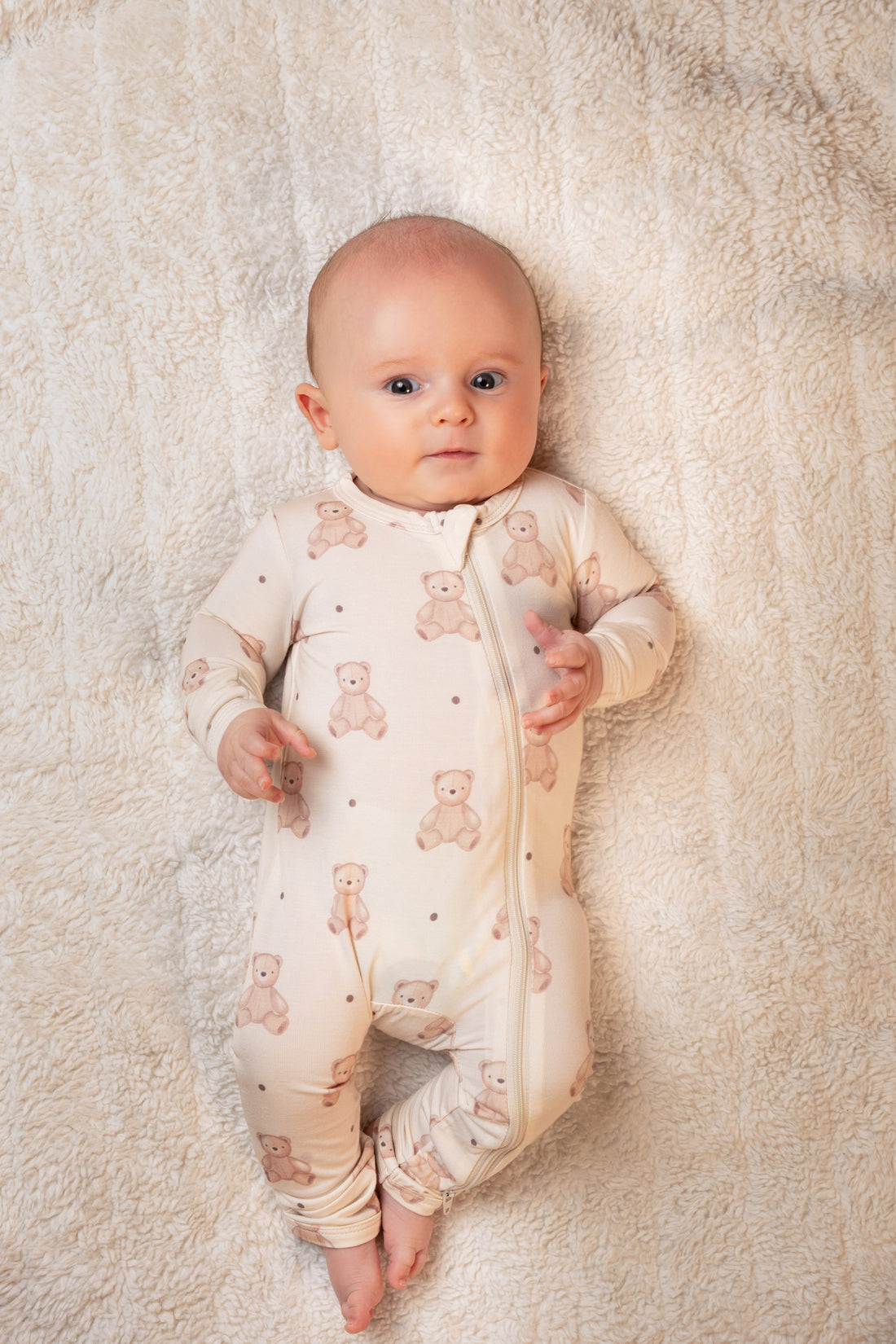 Zippered Romper (Teddy)