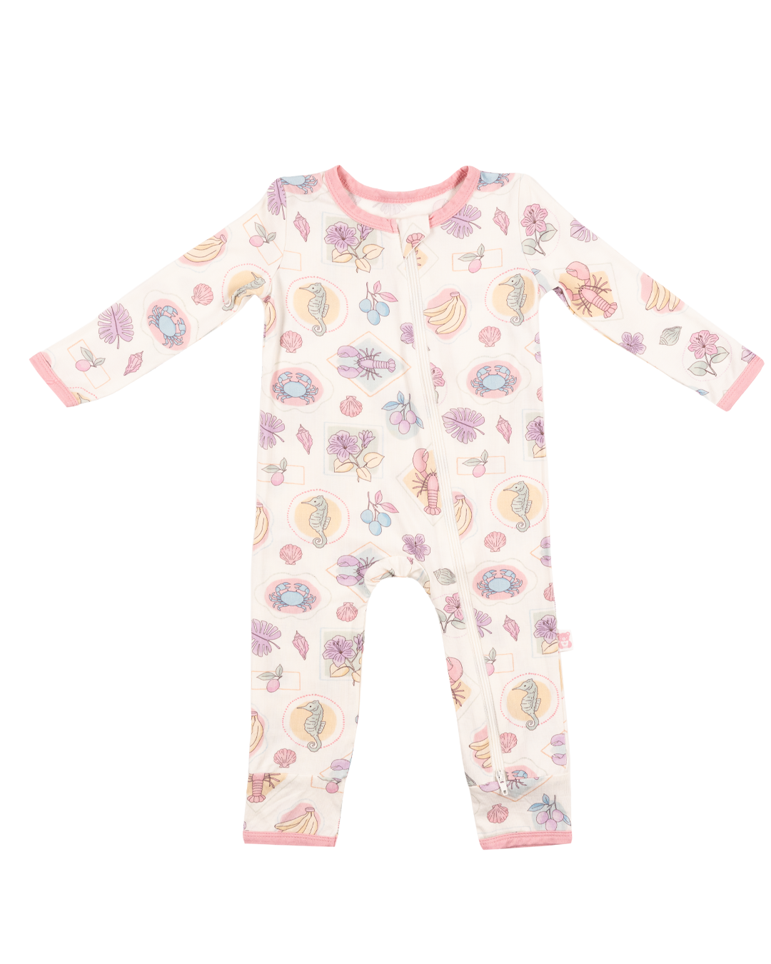 Zippered Romper (Sea Side)