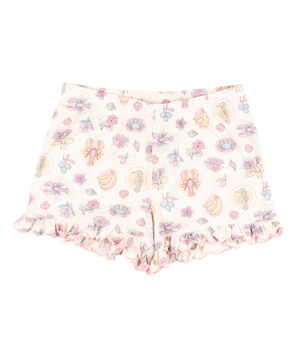 Womens Ruffle PJ&