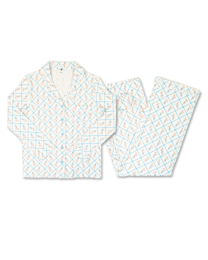 Womens Ribbed PJ&